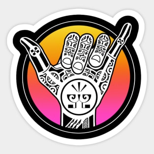 The Shaka Sticker